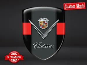 Cadillac Adesivi Epoxy Cupola Drift Lusso Etichette Auto ST